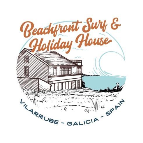Beachfront Surf & Holiday House, Charming & Quiet Villarrube Kültér fotó